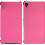 Custodia in PVC e Ecopelle Rosa Flip Cover per Sony Xperia Z2 / L50W / D6503