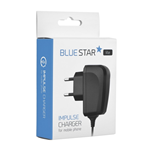 Caricabatterie da Rete / Casa Travel Compatto Nero Blue Star Lite Cavo Micro USB Output 5V/1A