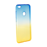 Custodia Forcell Ombre Azzurro Oro Huawei P8 Lite / P9 Lite 2017 Ultra Protettiva