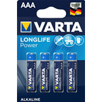 4 Batterie Mini Stilo, AAA, Micro, 4903, LR03, LR3, MN2400, 1,5v Alkaline Varta