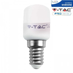 Lampada Bulbo T26 LED E14 2W/20W 180LM VT-202 3000K Luce Bianco Calda V-TAC By Samsung SKU-234