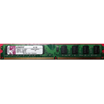 RAM DIMM DDR2 667MHZ CL5 PC2-5400 non ECC 2GB 1.8V 240 PIN KINGSTON KVR667D2N5/2G