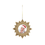 Cornice Portafoto Decorazione Addobbo Natale Albero Zep Elsa Gold 6.5x6.5cm