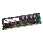 Memoria RAM DIMM Micron 256MB PC-2100U 266Mhz 184 pin DDR MT9VDDT3272AG