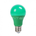 Lampada Goccia Verde A60 LED E27 9W/30W 270LM VT-2000 3000K V-TAC SKU-7343 Luce Bianca Calda