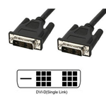 Cavo Monitor DVI Digitale 24+1 M/M Maschio/Maschio Single Link 1,8m (DVI-D)