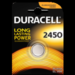 1 Batteria bottone 3v Lithium DL2450, CR2450, ECR2450 Duracell