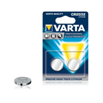 2 Batteria bottone Lithio 3v 2032 / DL2032 / CR2032 / BR2032 Varta