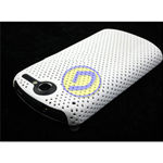 Custodia in PVC Ultra Sottile Forata Bulk Bianca x Huawei Ideos X5 U8800/C8800