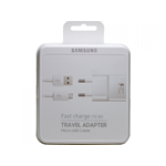 Caricabatterie da Rete / Casa Nero 2A cavo MICRO USB Ultraveloce Fast Quick Charging Samsung EP-TA20EWEUGWW
