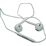 Cuffia auricolare stereo In-Ear e microfono Mediacom Ergo M-ZHSP500 Headset Bianco