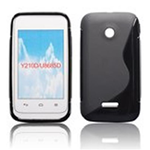 Custodia in TPU Nero S-Line per Huawei Y210 D / U8685 D