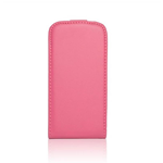 Custodia in Ecopelle Flip Rosa Verticale per Samsung Galaxy Fame / S6810