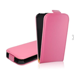 Custodia in Ecopelle Fucsia Flip Verticale per Huawei G510 / U8951