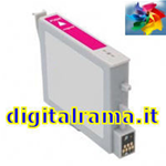 Cartuccia C13T044340 - T0443 Magenta Compatibile Epson C64 / C66 / C84 / C84N / C84WiFi / C86 / CX3600 / CX3650 / CX6400 / CX6600