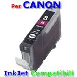 Cartuccia 0622B001 CLI-8M Magenta Compatibile/Rigenerata Canon BJC-3000 / BJC-6000 / S4500 / S500 ecc