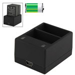 Caricabatterie USB doppia carica Batteria AHBBP-301 / 302 per GoPro