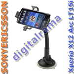 Holder attacco Ventosa Car Holder x Sony Ericsson Xperia Arc LT15i / X12