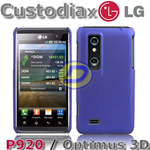 Custodia in PVC Bulk Blue/Blu x LG P920 Optimus 3D