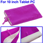 Custodia in Microfibra Morbida Pink/Rosa 10" Bulk x Tablet, PC dimensioni 30x20,8cm