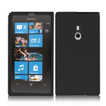 Custodia in Silicone Nero x Nokia Lumia 800