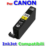 Cartuccia 4543B001 CLI-526Y Giallo Compatibile Canon Pixma iP 4850/MG5150/MG6150/MG8150