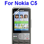 2xPellicola per Nokia C5, Anti-Impronte, proteggischermo e antigraffio