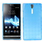 Custodia in TPU Bulk Azzurro x Sony Ericsson Xperia S / LT26i