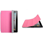 Custodia smart cover ultrasottile rosa per iPad 2 / iPad 3
