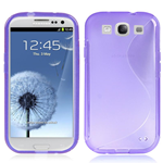 Custodia in TPU S-Line Viola per Samsung i9300 Galaxy S3 Neo