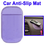 Tappetino Antiscivolo Viola per Cell/Mp3/Mp4/GPS/Soldi