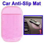 Tappetino Anti-Scivolo Rosa da auto per Cell/Mp3/Mp4/GPS/Soldi