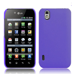 Custodia in PVC Blu per LG P970 Optimus Black