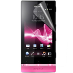 2XPellicola per Sony Ericsson St25i / Xperia U, Anti Impronte, proteggischermo e antigraffio