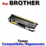 Toner TN-325Y Giallo Compatibile/Rigenerato per Brother DCP-9055CDN/DCP-9270CDN/HL-4140CN/HL-4150/HL-4150CDN/HL-4570CDW/MFC-9460CDN/MFC-9465CDN/MFC-9970CDW