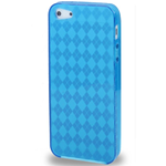 Custodia in TPU Blu Stile Diamanti x Apple iPhone 5