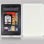 Custodia in Silicone Bianco per Amazon Kindle Fire