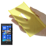 Custodia in PVC Giallo Ultrasottile Satinato x Nokia Lumia 920