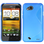 Custodia in TPU Blu S-LINE x HTC Desire VC T328D