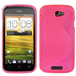 Custodia in TPU Fucsia S-LINE per HTC One S (Z520e)