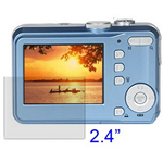 Pellicola proteggischermo/antigraffio 2.4" pollici per display fotocamera