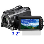 Pellicola proteggischermo/antigraffio 3.2" pollici per display fotocamera