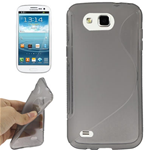 Custodia in TPU Grigio S-LINE x Samsung Galaxy Premier / i9260