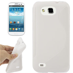 Custodia in TPU Bianco S-LINE x Samsung Galaxy Premier / i9260