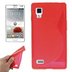 Custodia in TPU Rosso S-Line per LG P760 / Optimus L9