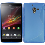 Custodia in TPU Blu S-Line x Sony Xperia ZL / L35h