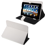 Custodia in Ecopelle Bianca Universale x Tablet 8''