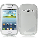Custodia in TPU S-Line Grigio per Samsung Galaxy Fame / S6810