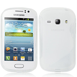 Custodia in TPU S-Line Trasparente per Samsung Galaxy Fame / S6810