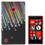 Custodia in PVC Nero Meteore per Nokia Lumia 720